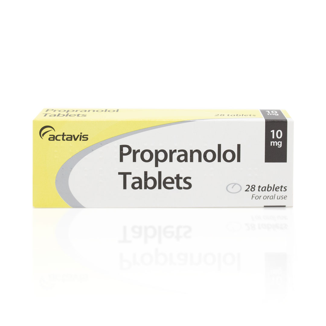 can i take 2 propranolol 10 mg for anxiety
